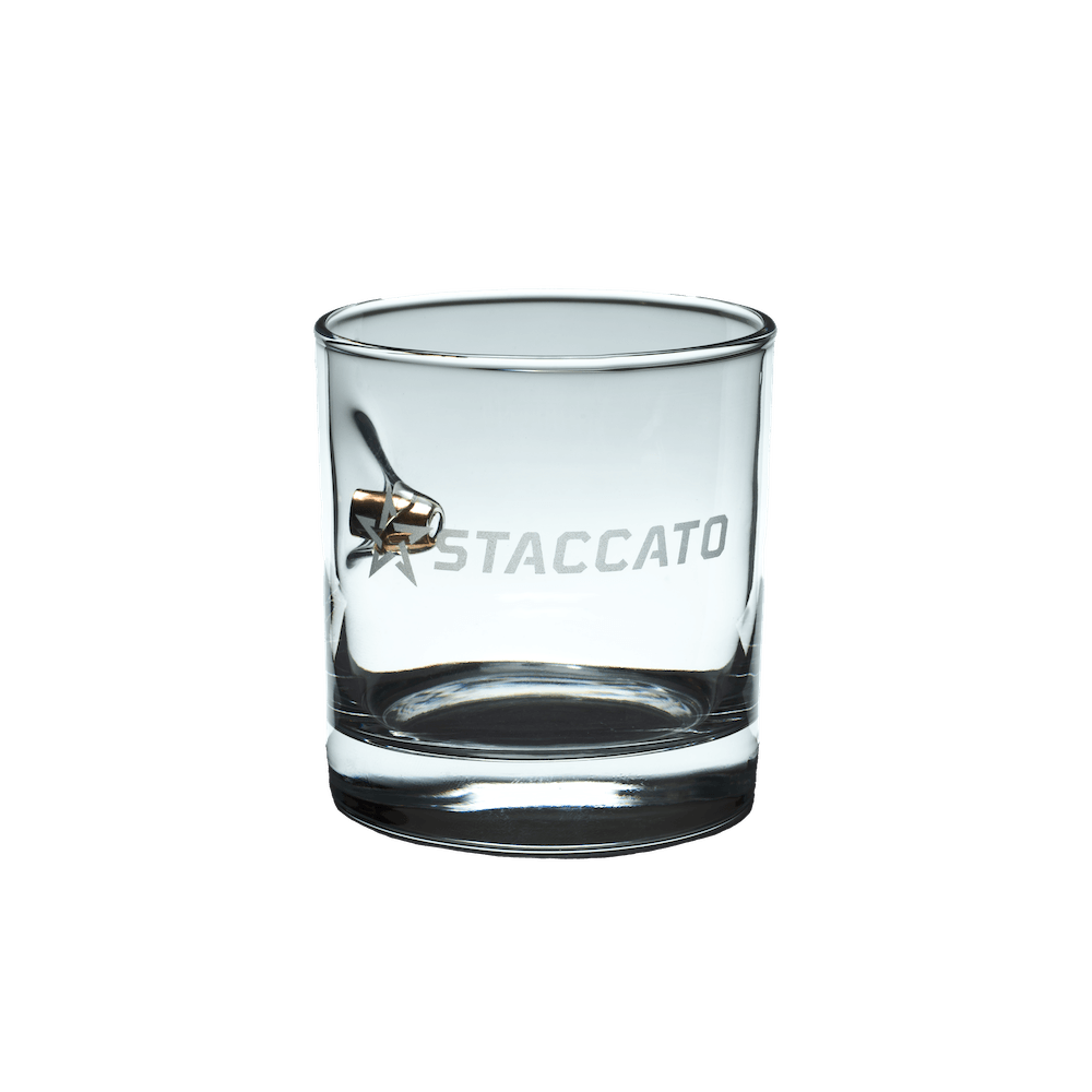 Staccato X Benshot Rocks Glass