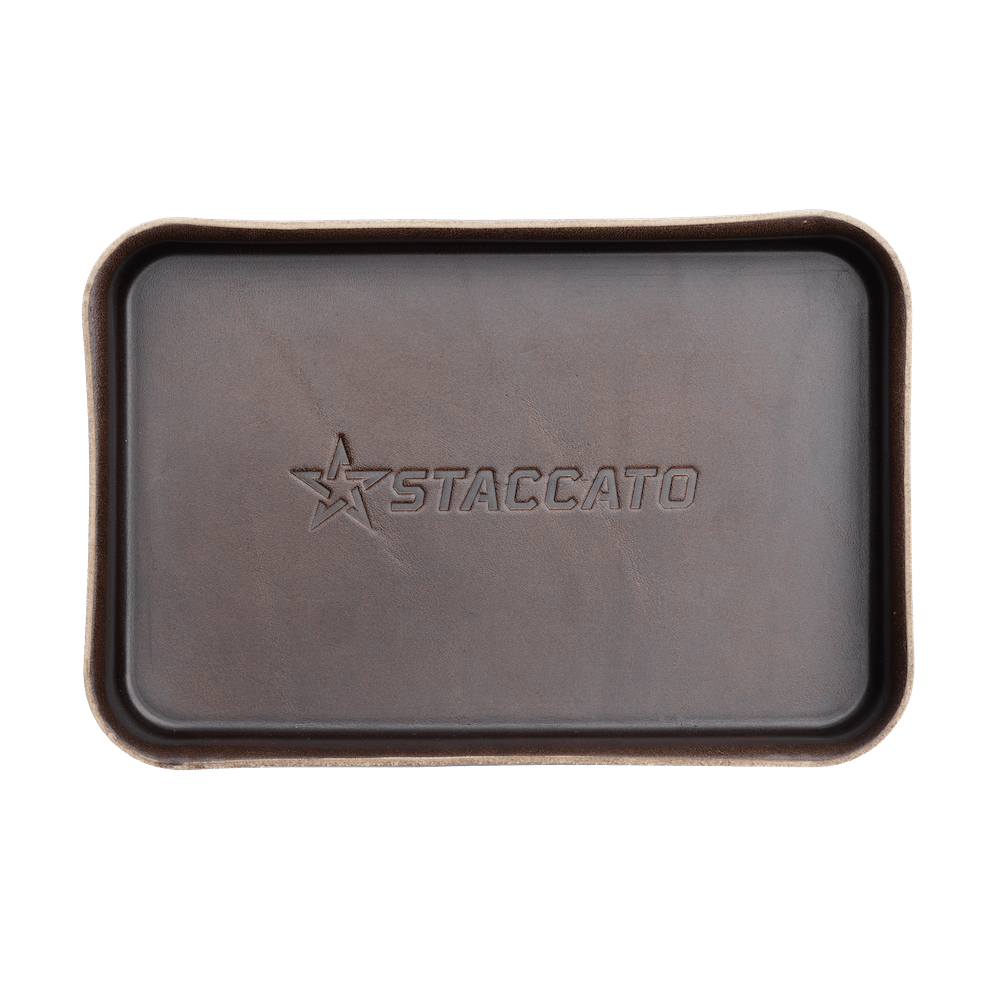 Staccato Leather Valet Tray