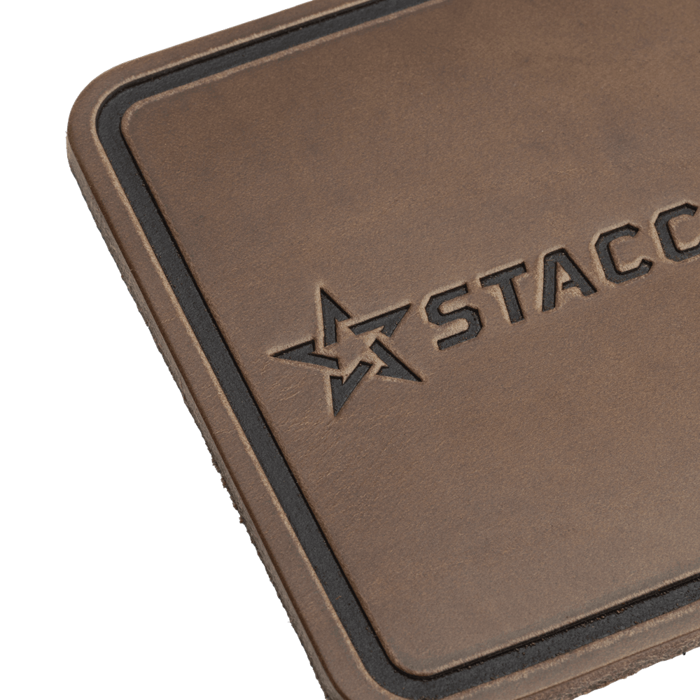 Staccato Leather Coasters - Set of 4