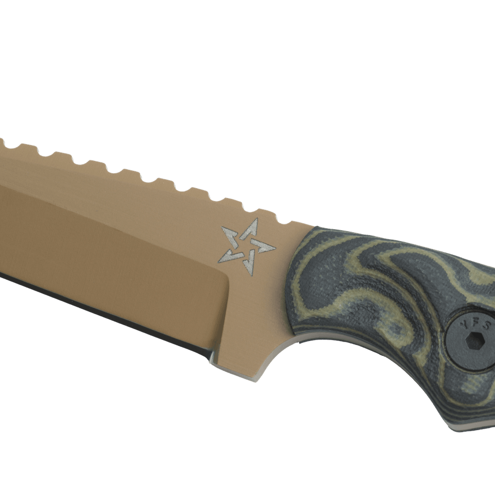 Staccato X Stroup Knives Fixed Blade MK2 Knife - 368 Exclusive