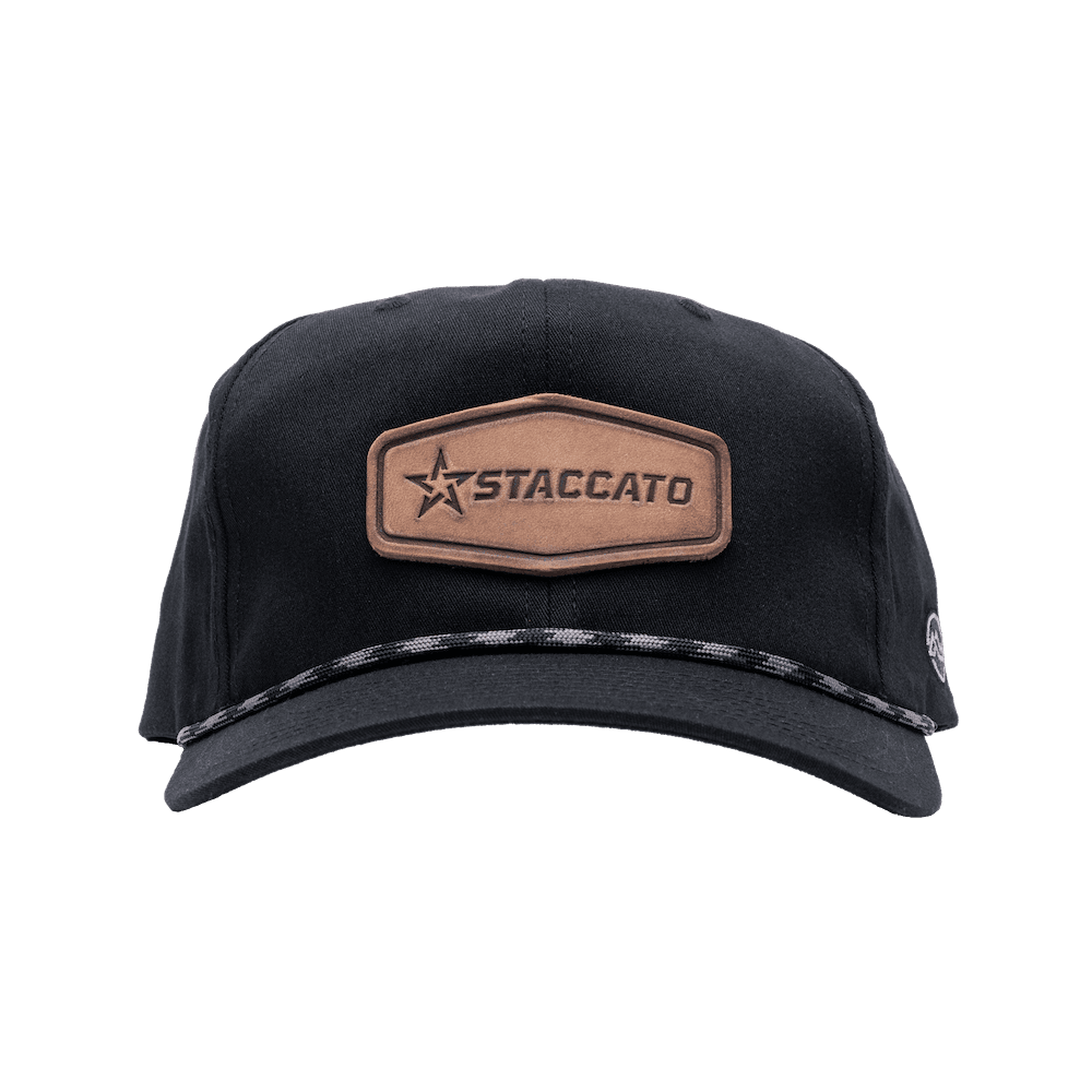 Staccato Leather Patch Hat